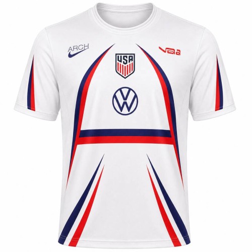 USA Pre Match White Training Top 2026
