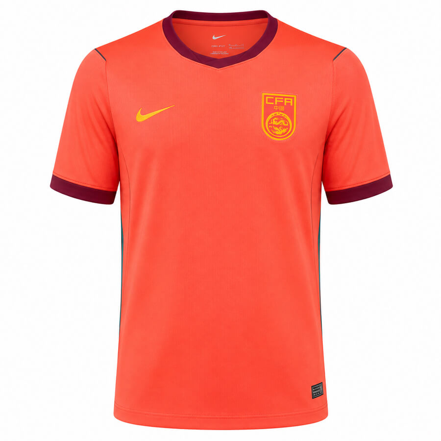 China Home Football Shirt 2026