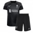 Liverpool Away Goalkeeper Kids Football Kit 22 23