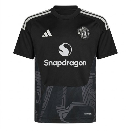 Manchester United Goalkeeper Football Shirt 26 27 - Black