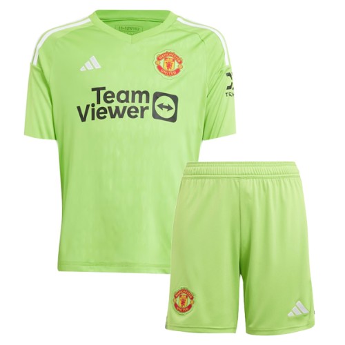 Manchester United Goalkeeper Kids Football Kit 23 24