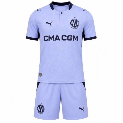 Marseille Third Kids Football Kit 26 27
