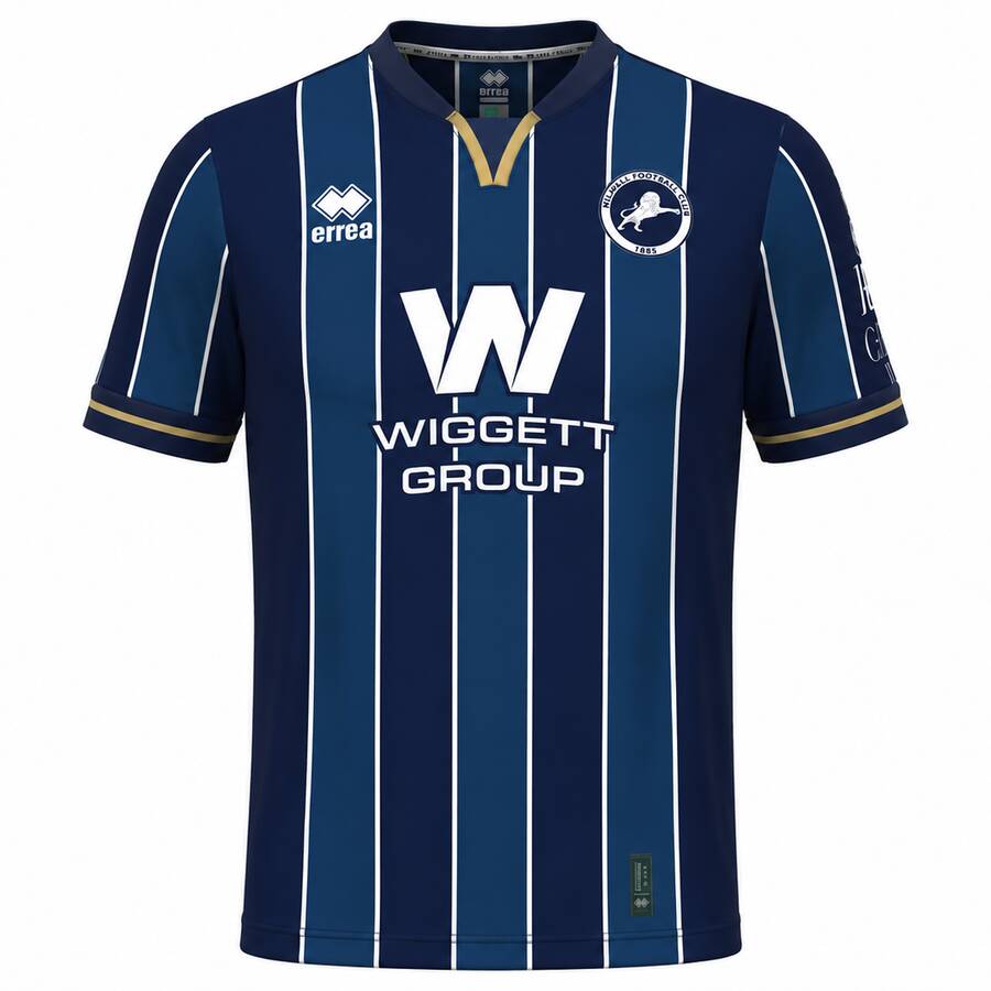 Millwall Home Football Shirt 26 27