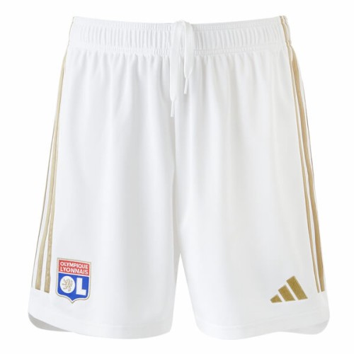 Olympique Lyon Home Football Shorts 23 24