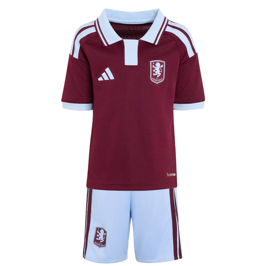 Aston Villa Home Kids Football Kit 26 27