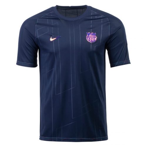 Barcelona Pre Match Training Football Shirt