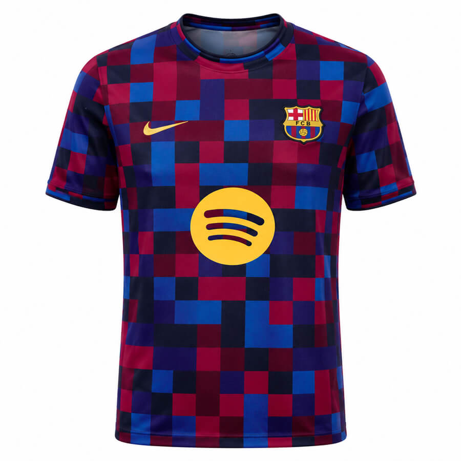 Barcelona Pre Match Training Football Top 26 27
