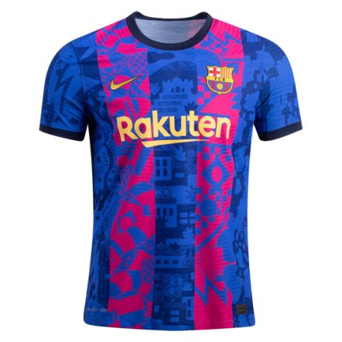 Barcelona Third Player Version Football Shirt 21 22