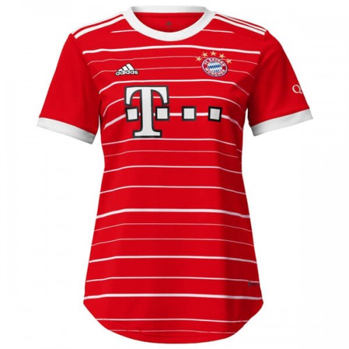 Bayern Munich Home Womens Football Shirt 22 23