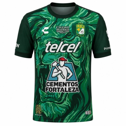 Club Leon Home Football Shirt 26 27