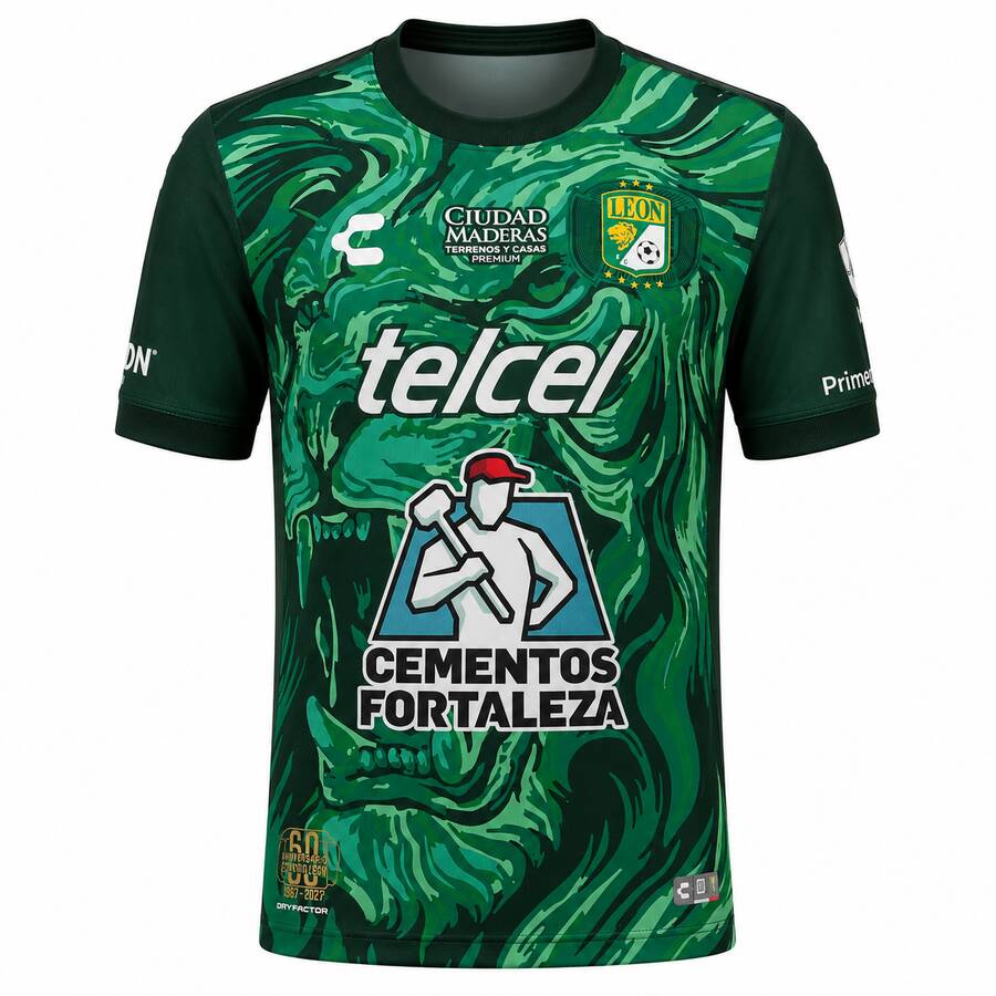Club Leon Home Football Shirt 26 27