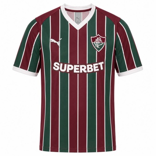 Fluminese Home Football Shirt 26 27