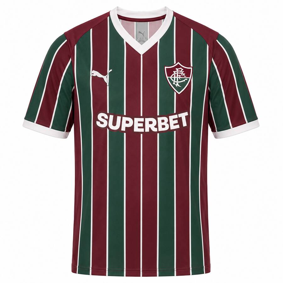 Fluminese Home Football Shirt 26 27