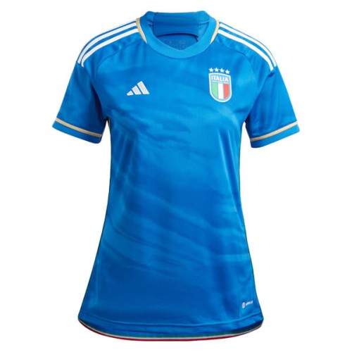 Italy Womens Home Football Shirt 2023