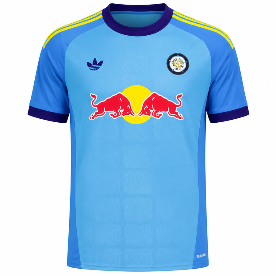 Leeds United Goalkeeper Football Shirt 26 27 - Blue