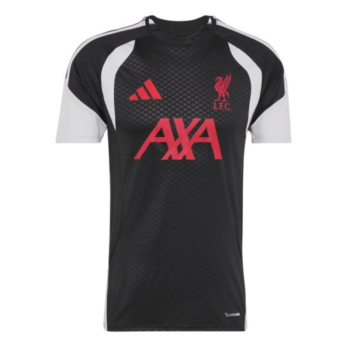 Liverpool Pre Match Training Football Top - Black