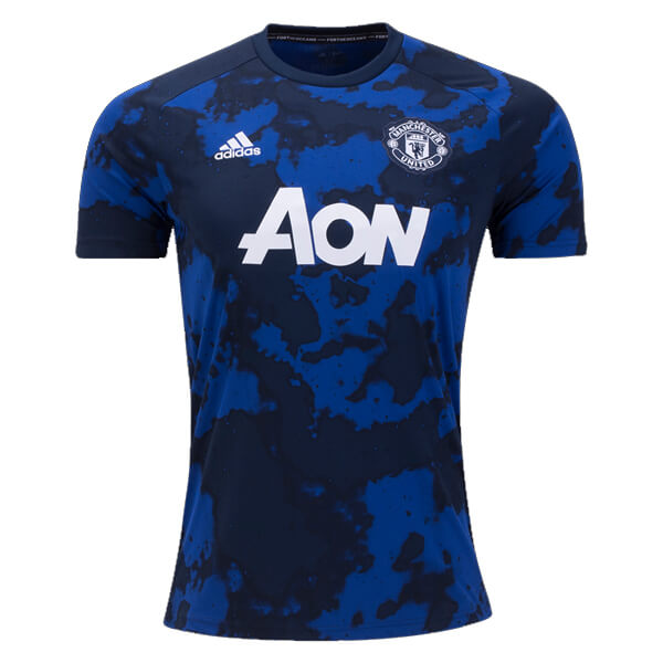 Manchester United Pre Match Soccer Jersey 19/20 - SoccerLord