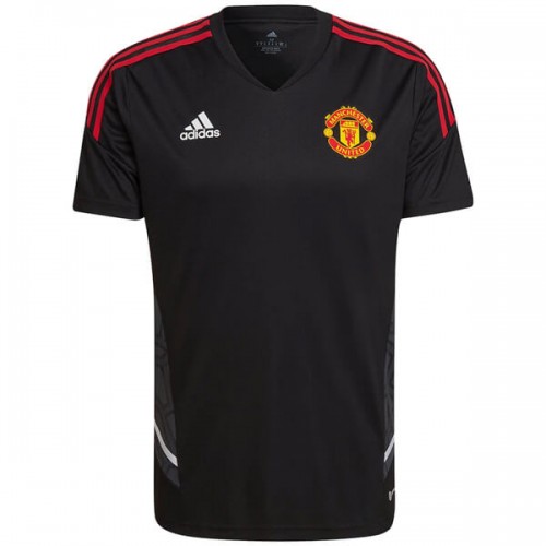 Manchester United Pre Match Training Soccer Jersey - Black