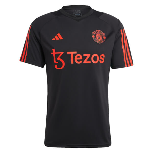 Manchester United Pre Match Training Soccer Shirt - Black