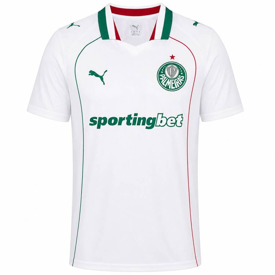 Palmeiras Away Football Shirt 26 27
