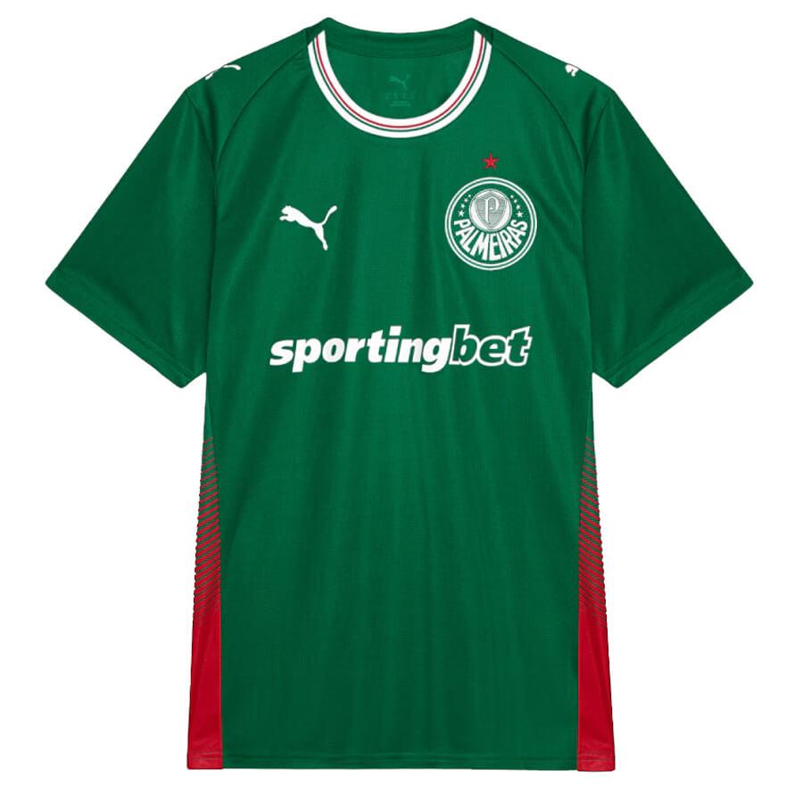 Palmeiras Home Football Shirt 26 27