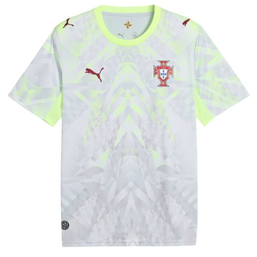 Portugal Goalkeeper Silver Football Shirt 2026