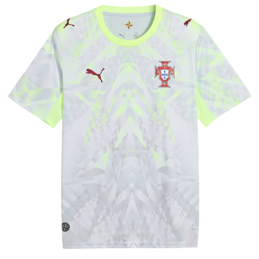 Portugal Goalkeeper Silver Football Shirt 2026