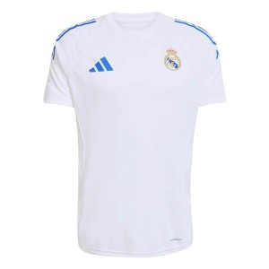 Real Madrid Pre Match Training Football Top - White