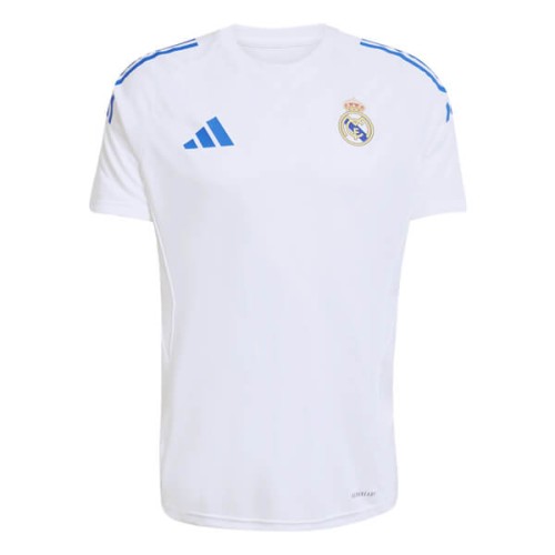 Real Madrid Pre Match Training Football Top - White
