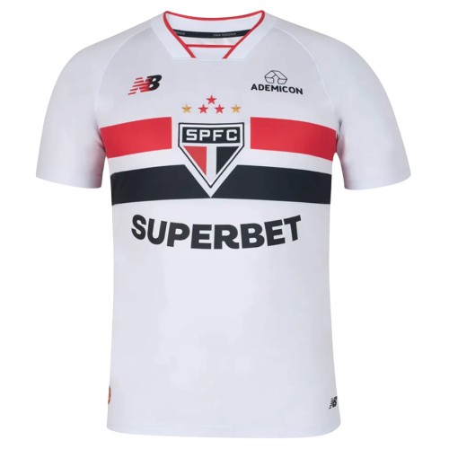 Sao Paulo Home Football Shirt 26 27