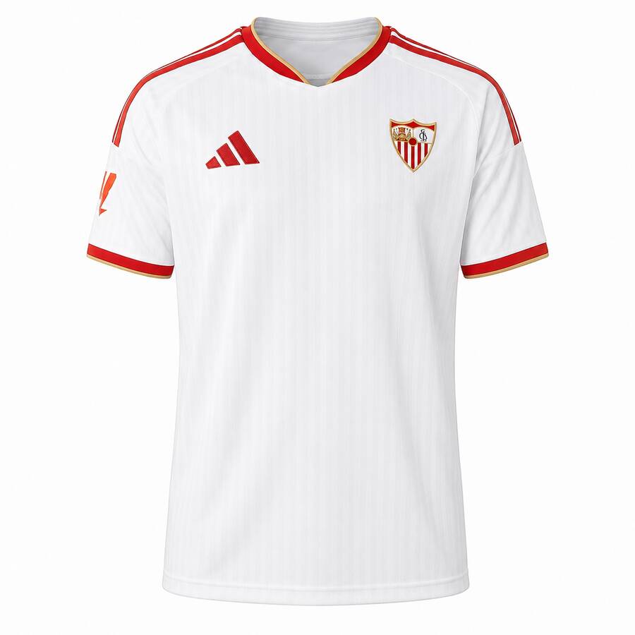 Sevilla Home Football Shirt 26 27