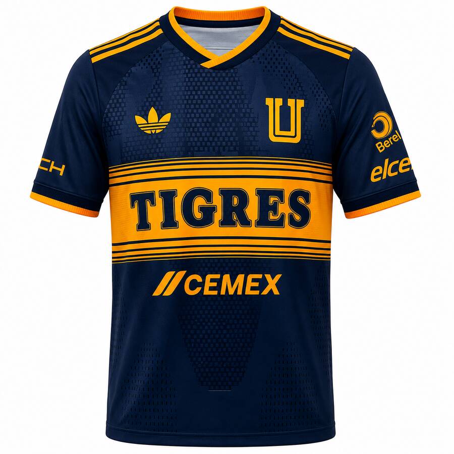 Tigres Away Football Shirt 26 27