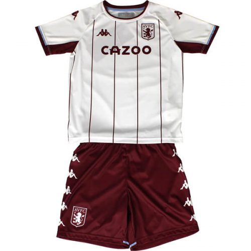 Aston Villa Away Kids Football Kit 21 22