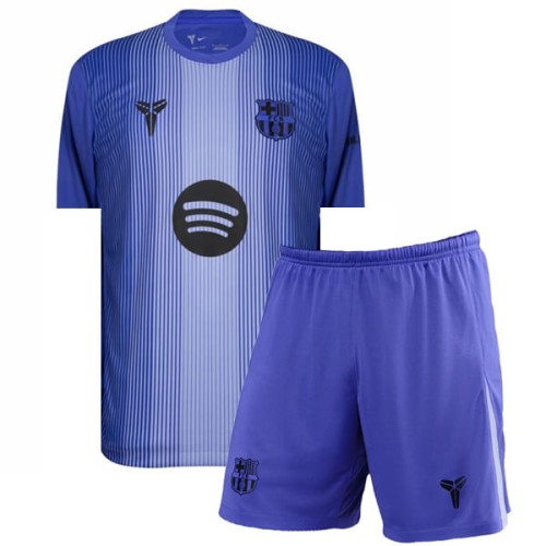 Barcelona x Kobe Away Goalkeeper Kids Football Kit 25 26