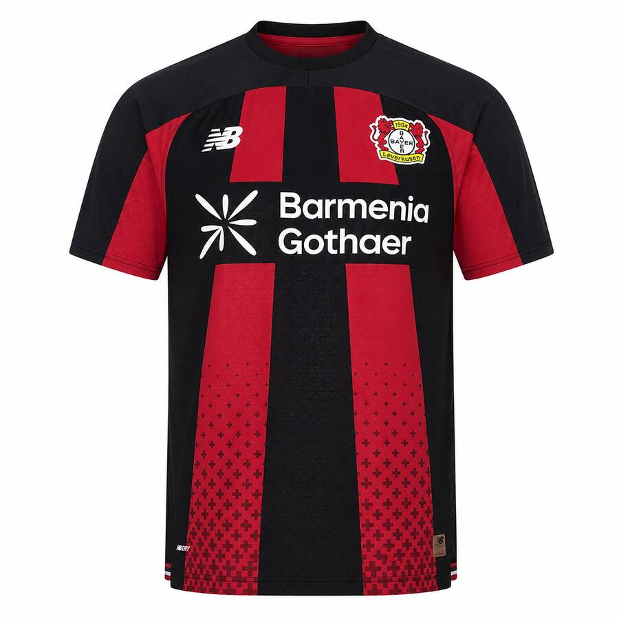 Bayer Leverkusen Home Football Shirt 26 27