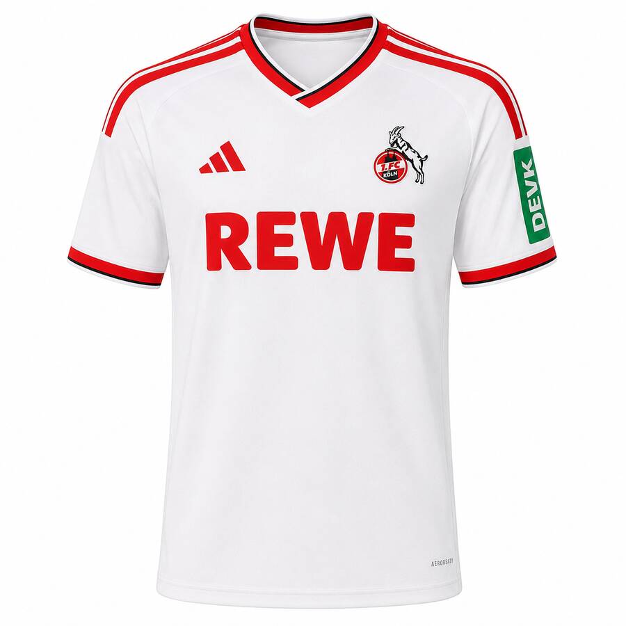 FC Koln Home Football Shirt 26 27