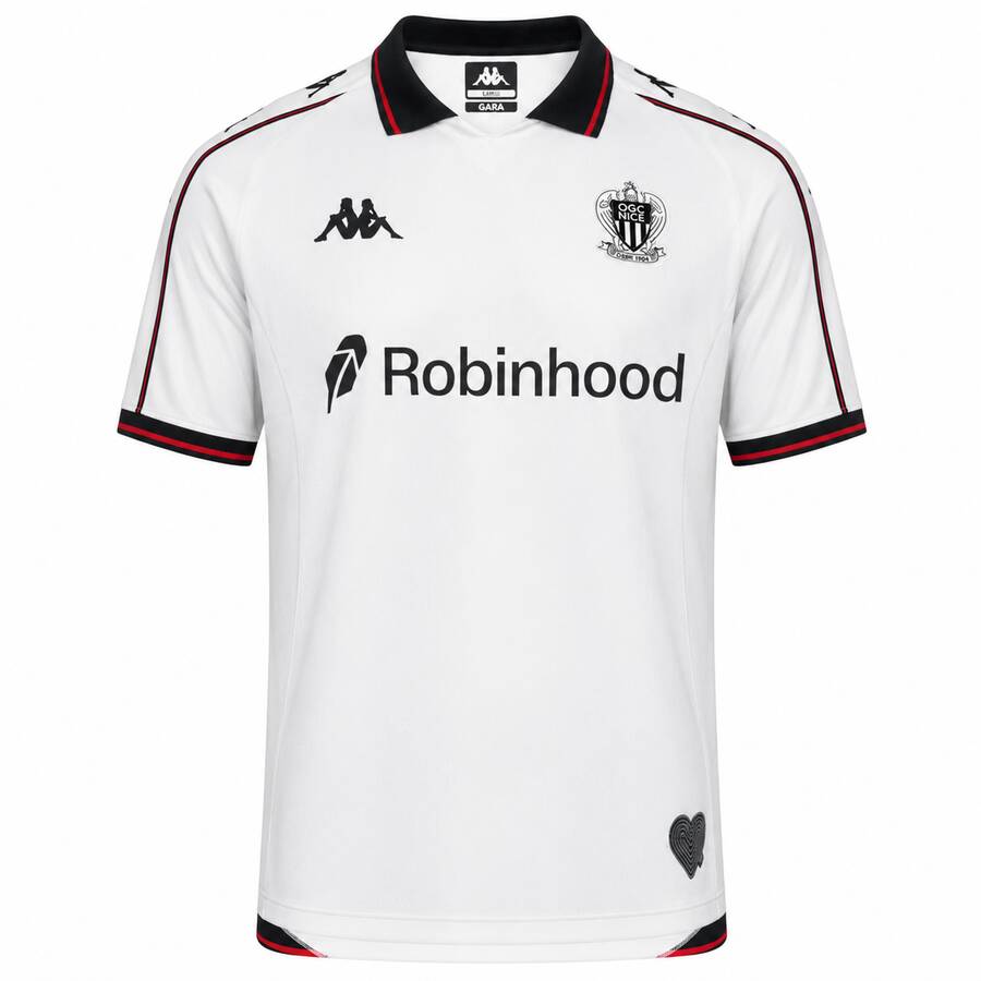 OGC Nice Away Football Shirt 26 27