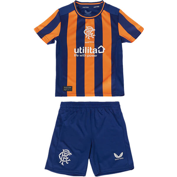 Rangers Third Kids Football Kit 23 24