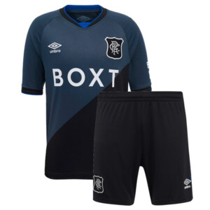 Rangers Third Kids Football Kit 25 26