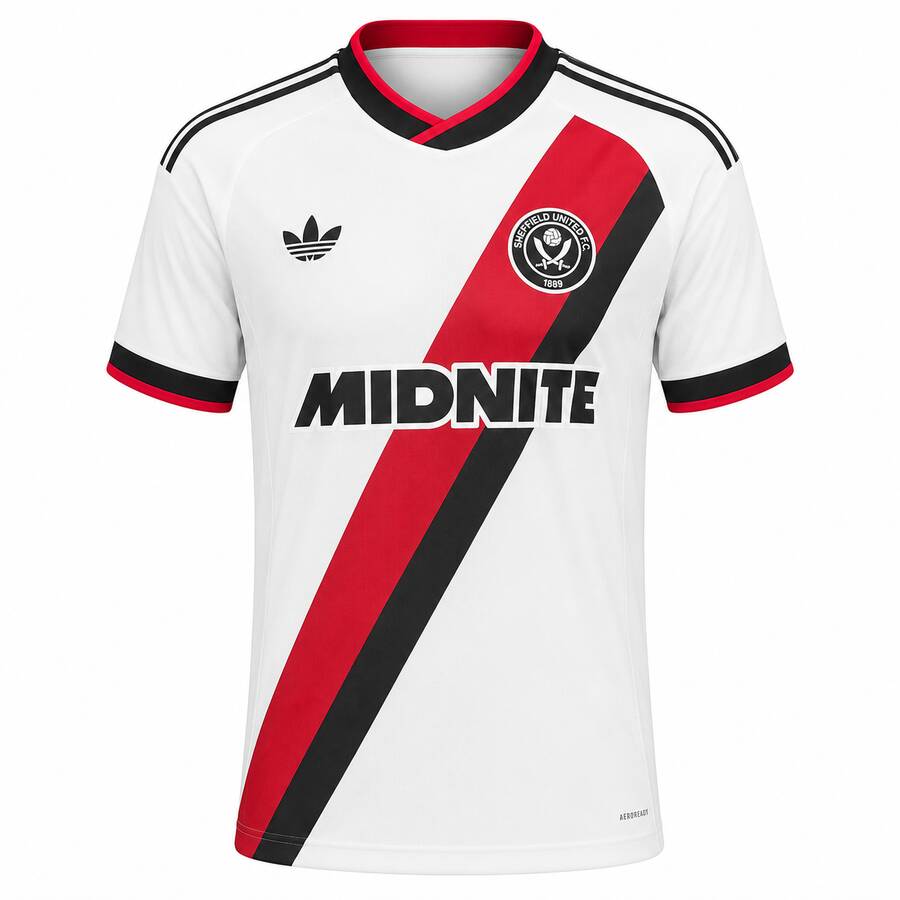 Sheffield United Away Football Shirt 26 27
