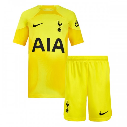 Tottenham Hotspur Goalkeeper Kids Football Kit 2223