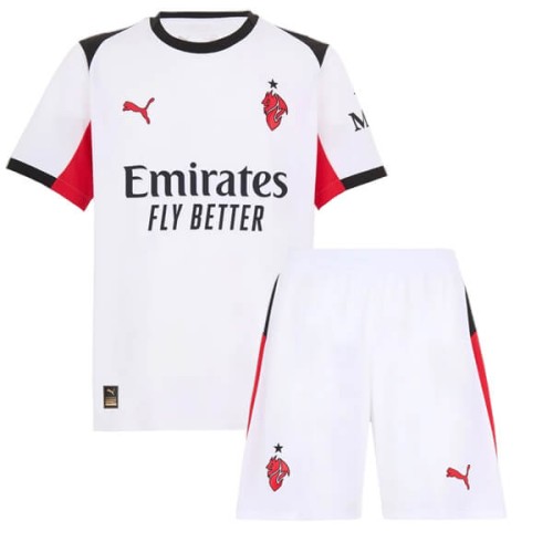 AC Milan Away Kids Football Kit 25 26
