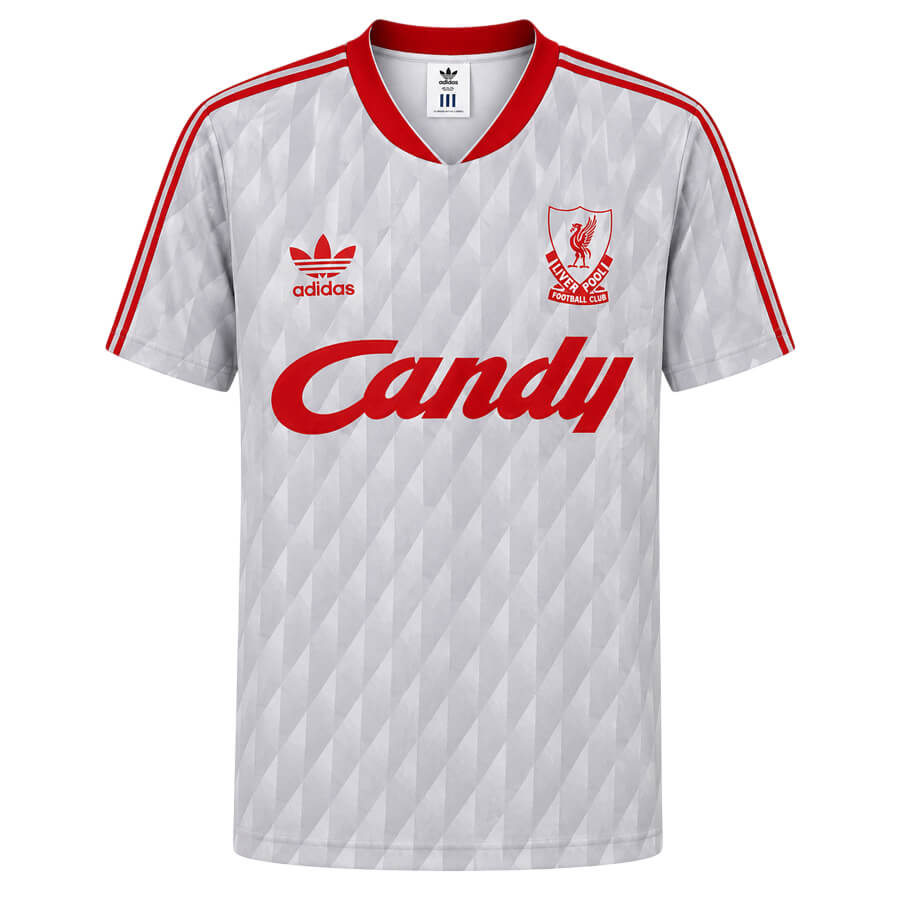 Liverpool Away 1989 1991 Football Shirt