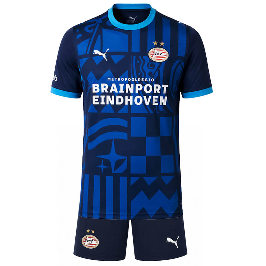 PSV Eindhoven Third Kids Football Kit 26 27
