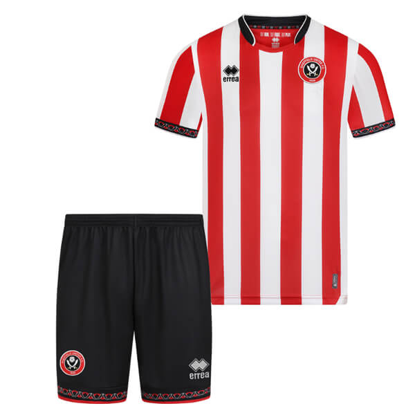 Sheffield United Home Kids Football Kit 25 26