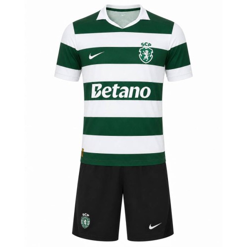 Sporting CP Home Kids Football Kit 26 27