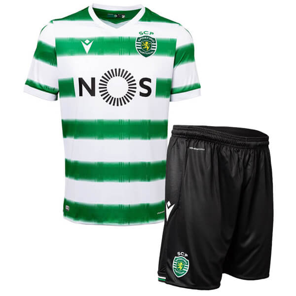 Sporting Lisbon Home Kids Football Kit 