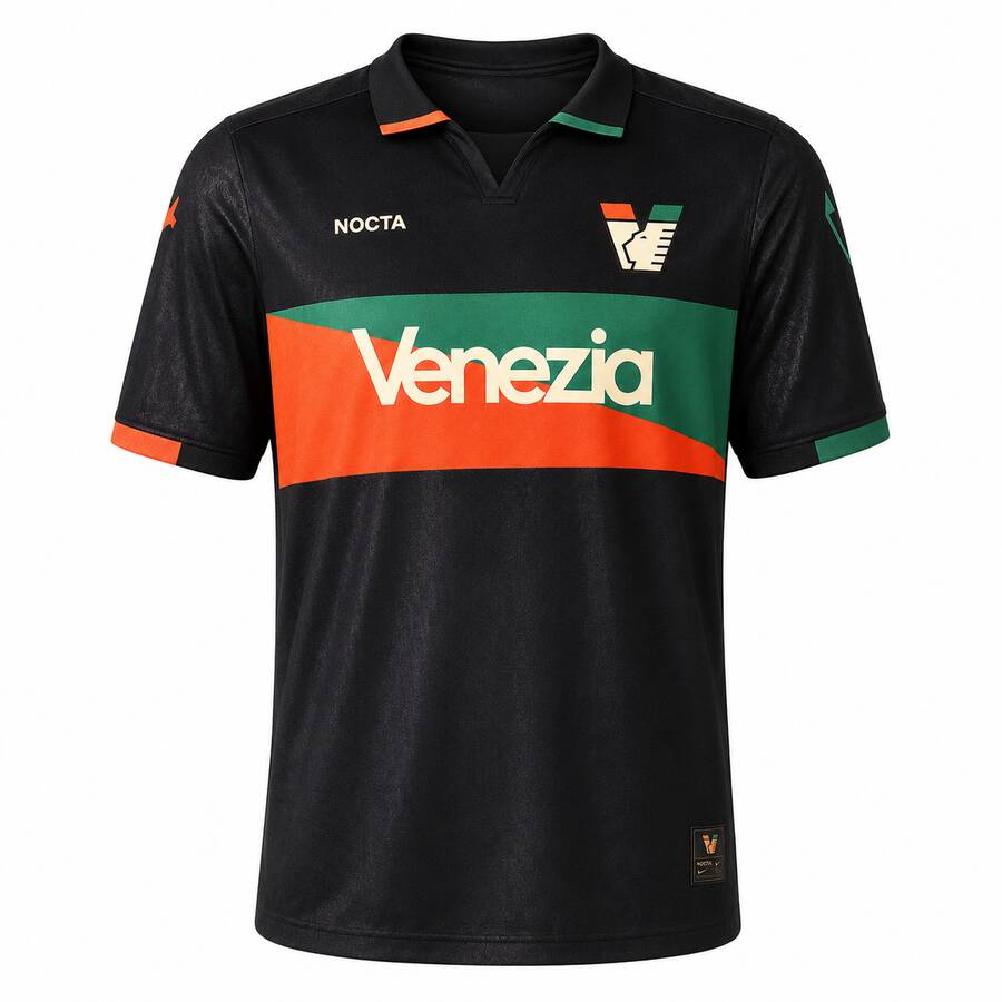 Venezia Home Football Shirt 26 27