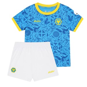 Wolverhampton Wanderers Third Kids Football Kit 25 26