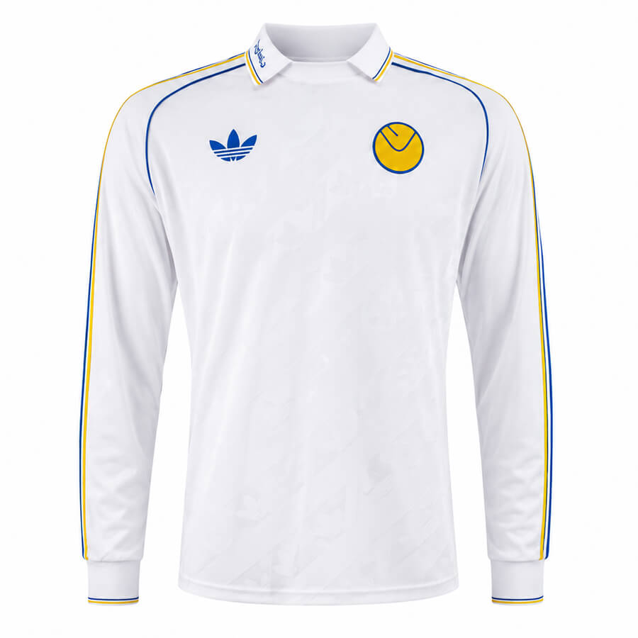 Retro Leeds United Home 2024 2025 Long Sleeve